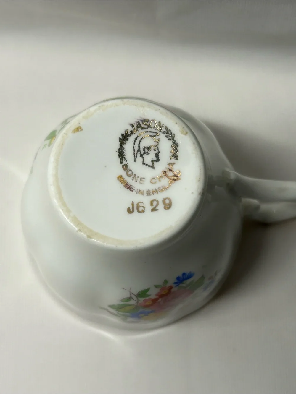 Jason bone china tea cup